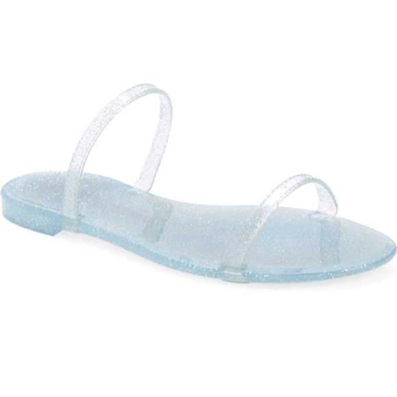 Stuart Weitzman Sawyer Sparkle Slide Sandal - Picture 3 of 4